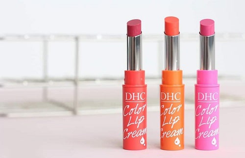 Son dưỡng DHC Color Lip Cream review-1