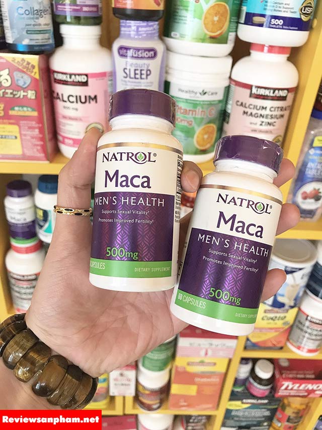 Viên uống Natrol Maca Men’s Health 500mg có tốt không?