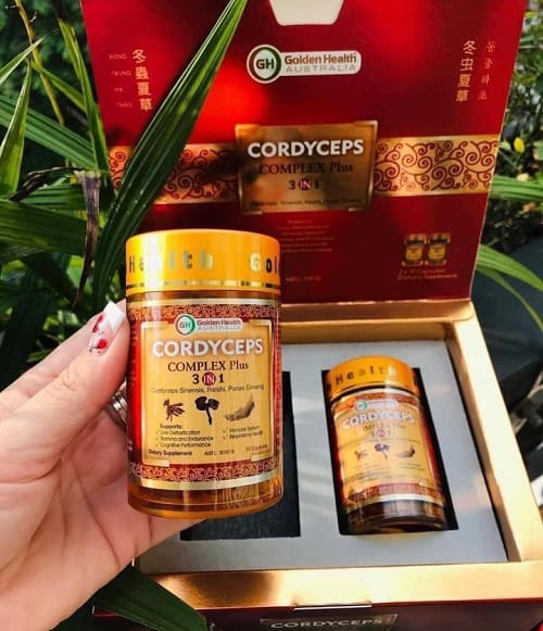 Viên uống Golden Health Cordyceps Complex Plus 3 in 1 review-2