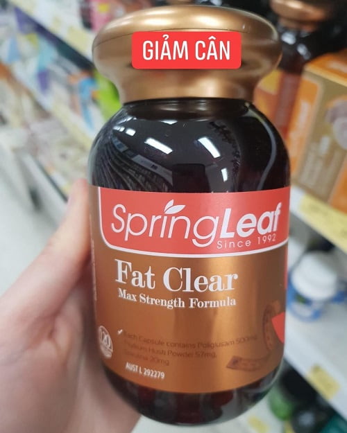 Giảm cân SpringLeaf Fat Clear 120 viên giá bao nhiêu?-2