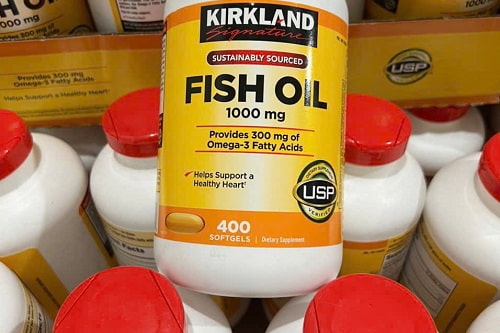 Kirkland Fish Oil 1000mg hộp 400 viên giá bao nhiêu?-1