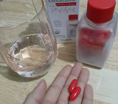 Viên uống trắng da Glutathione Ever Collagen thật giả cách phân biệt?-3