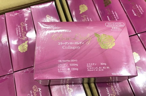Nước uống Collagen Kaza Rose Lady giá bao nhiêu hộp 10 chai?-3