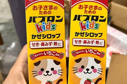 Siro ho cảm sốt Paburon S Kids giá bao nhiêu?-1