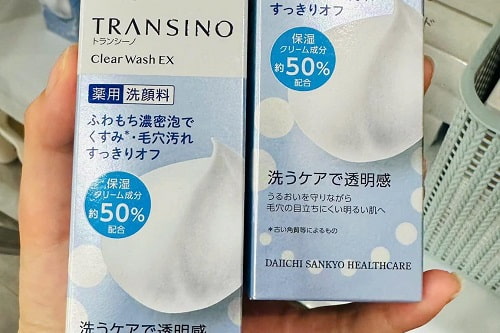 Sữa rửa mặt Transino Clear Wash EX 100g giá bao nhiêu?-1