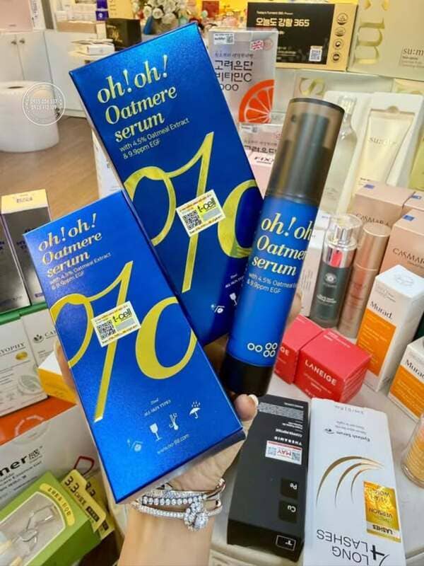 Thành phần chính có trong Tinh chất Oh! Oh! Oatmere Serum