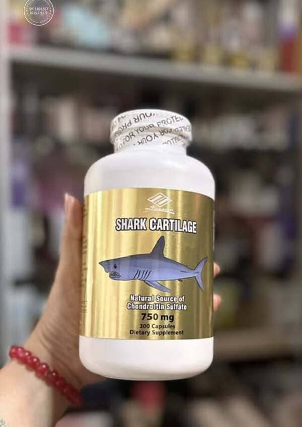 Công dụng của viên uống sụn vi cá mập Shark Cartilage 750mg