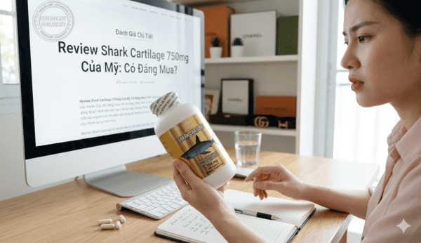 Review Shark Cartilage 750mg Của Mỹ: Có Đáng Mua?