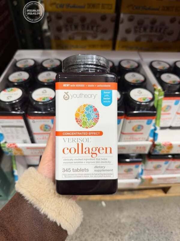 Youtheory collagen 345 tablets review có tốt không?
