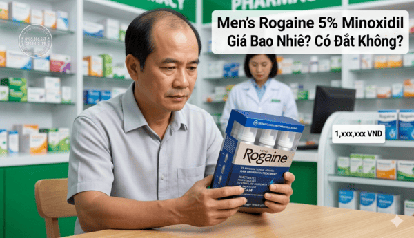 Men’s Rogaine 5 Minoxidil Giá Bao Nhiêu? Có Đắt Không?