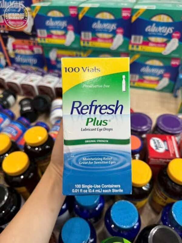 Nước nhỏ mắt Refresh Plus là gì?